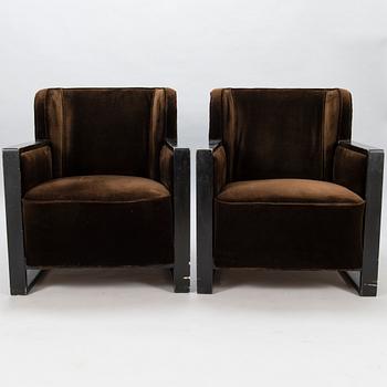 ÅKE WASASTJERNA, a 1930s 11-piece drawing room suite, 'Minister' for Asko Finland. Designed 1934.