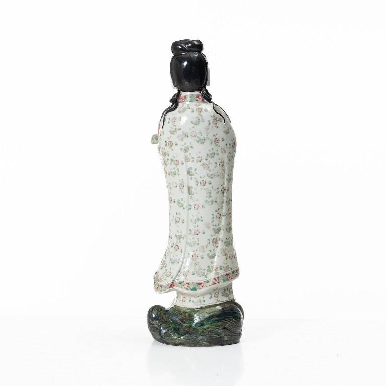 Figurin, porslin. Kina, 1900-tal.