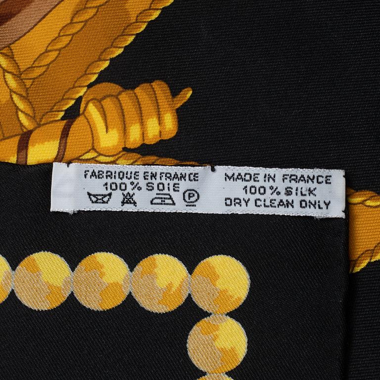 Hermès, scarf, "Spoons of Africa".