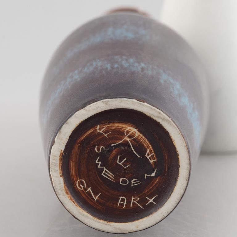 Gunnar Nylund, two vases, including 'Caolina', Rörstrand.