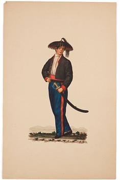 Justiniano Asunción Attributed to, Studies of the people of Manilla, Philippines.