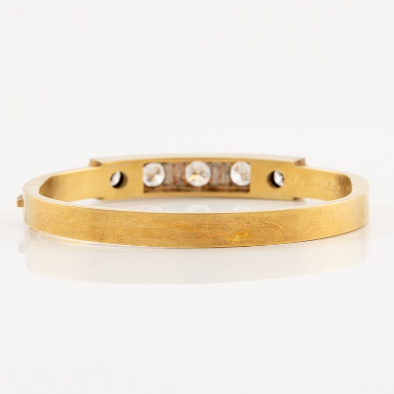 Wiwen Nilsson, Wiwen Nilsson, a bracelet, 18K gold with round brilliant-cut diamonds, Lund 1962.