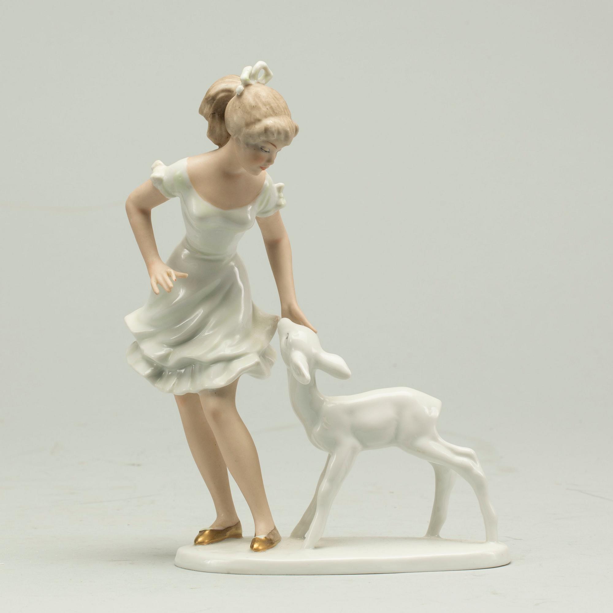 FIGURIN, Wallendorfer, Tyskland, 1900-tal.