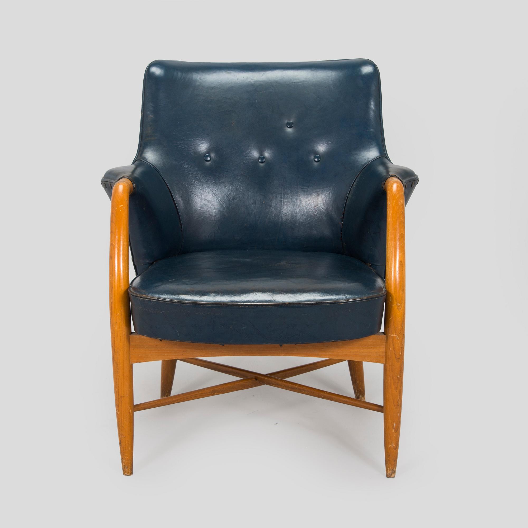 Carin Bryggman, armchair, manufacturer Kirjopuu 1950s.