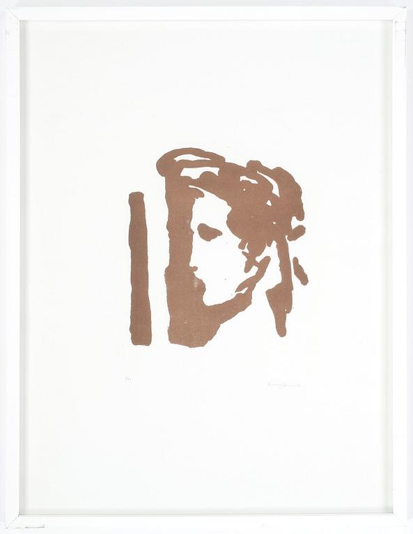 ELISABETH JANSSON, litografi, signerad och numrerad 16/60, dat 1992.
