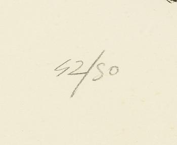 Antonio Saura, Utan titel.