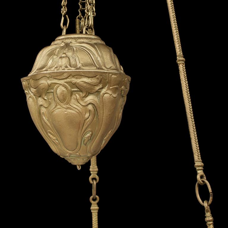 TAKFOTOGENLAMPA, jugend, 1900-talets första kvartal.