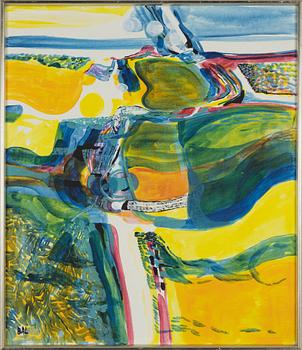 Bengt Arne Linderos, oil on canvas, signed.