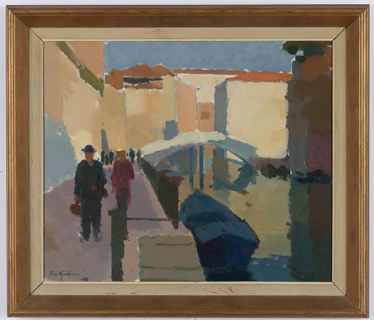 Richard Björklund, Kanalmotiv.