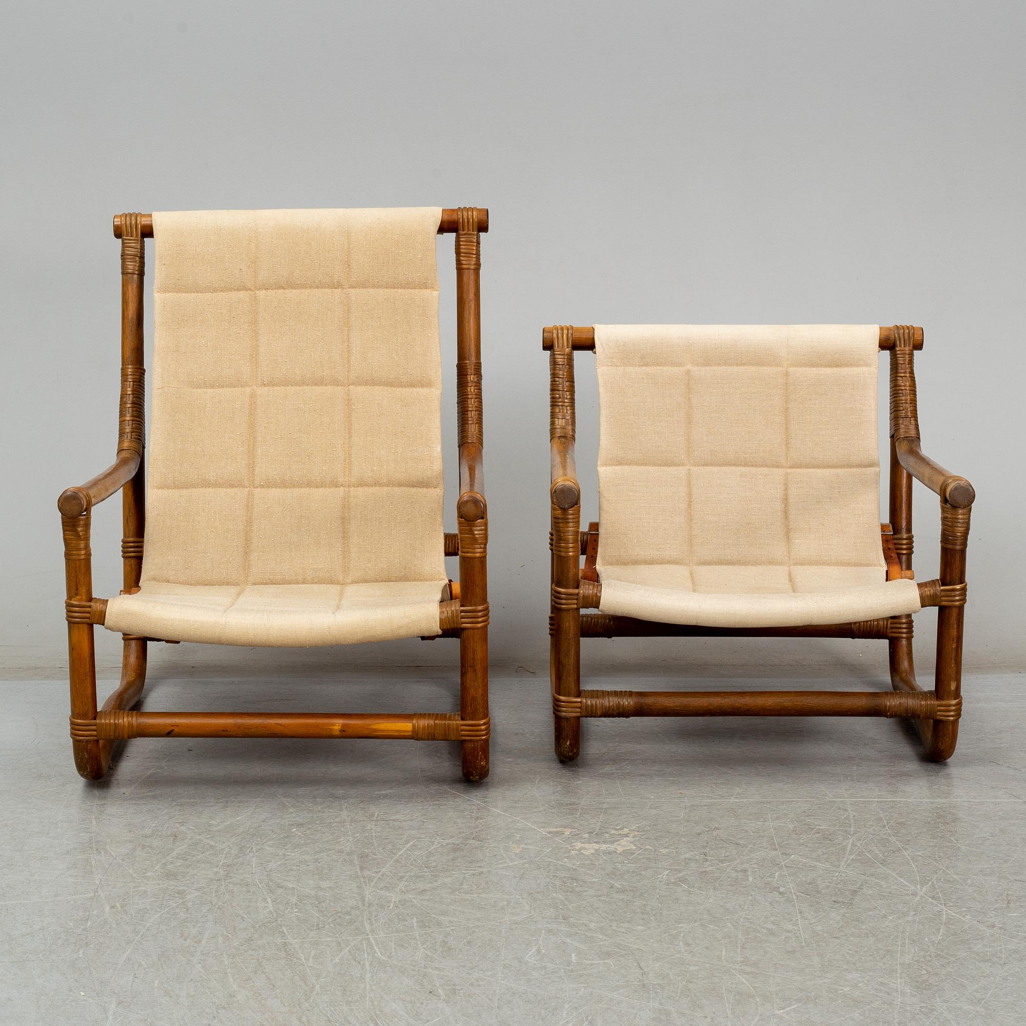 MÖBELGRUPP, 7 delar, sannolikt Danmark, 1900-talets andra hälft.