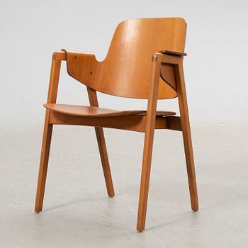 Elias Barup, stolar, 6 st, Gärsnäs, 1960-tal.