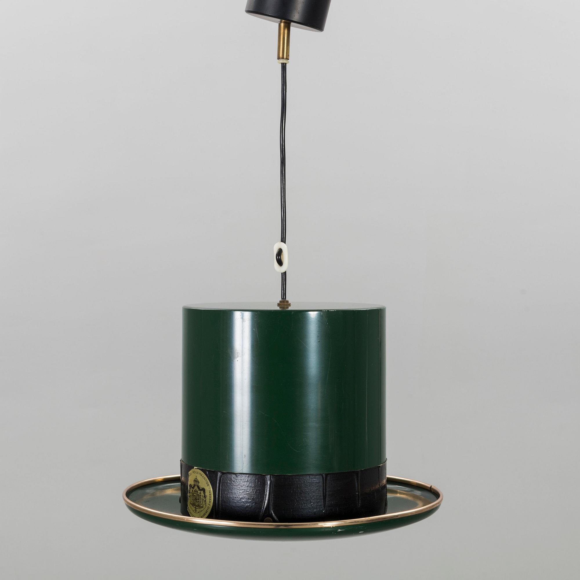 HANS-AGNE JAKOBSSON, taklampa och vägglampa.