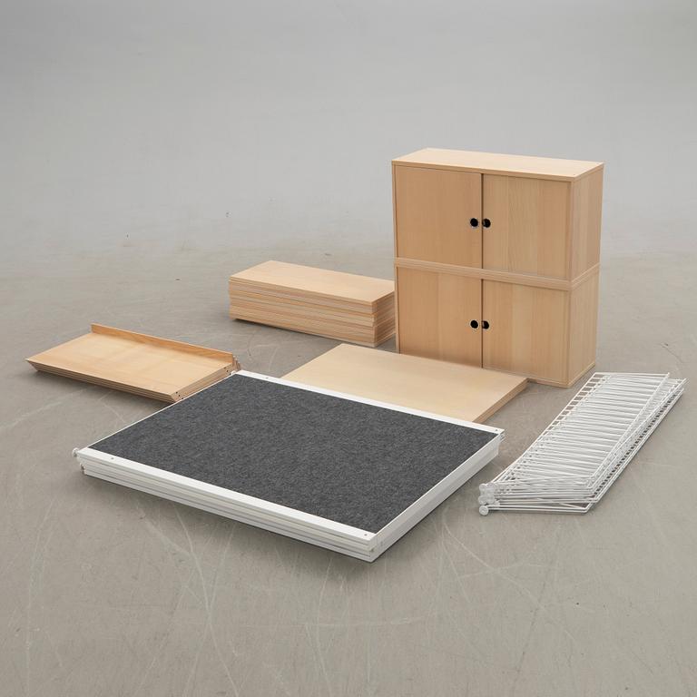 Nils Strinning, String shelves, shelving systems, String Design AB.