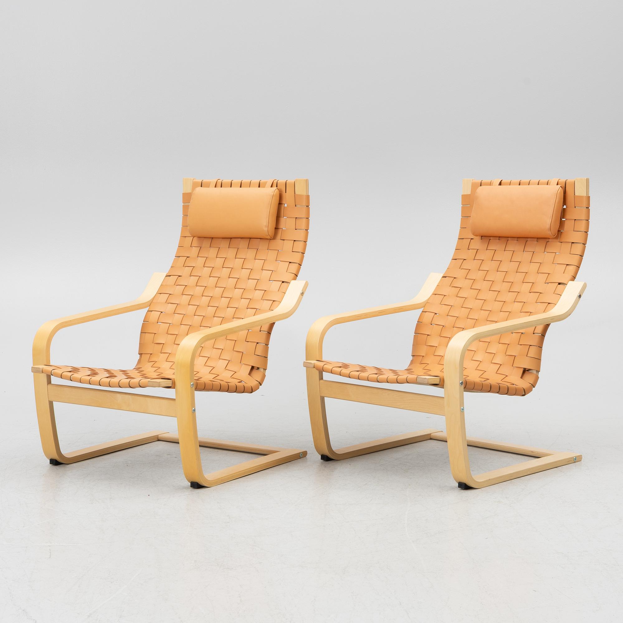 Noboru Nakamura, a pair of 'Poäng' armchairs, IKEA, Sweden.