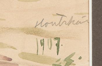 Santeri Salokivi, Vy från Houtskär.