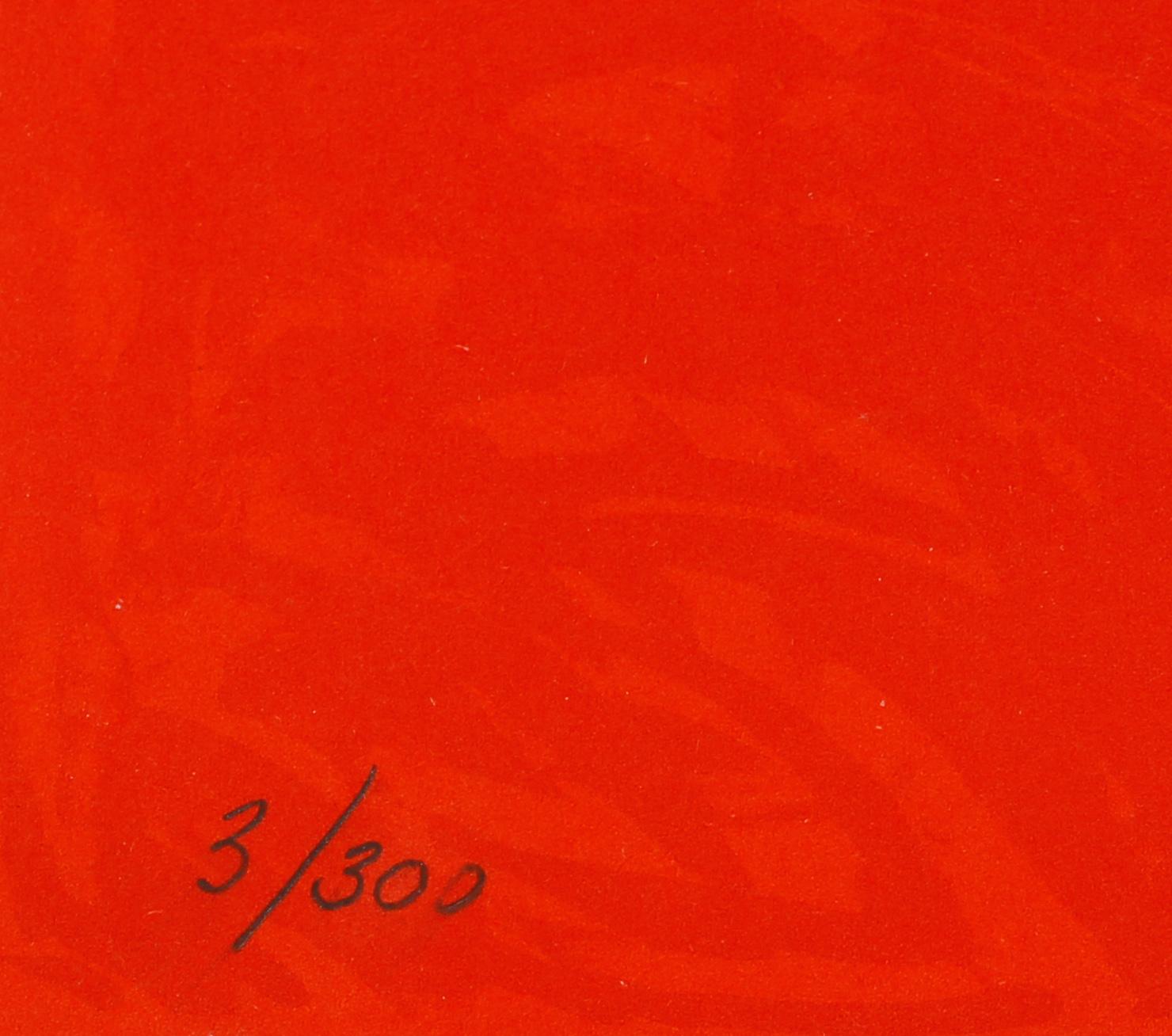 ALEXANDER CALDER, färgseriegrafi, signerad i trycket, numrerad 3/300.