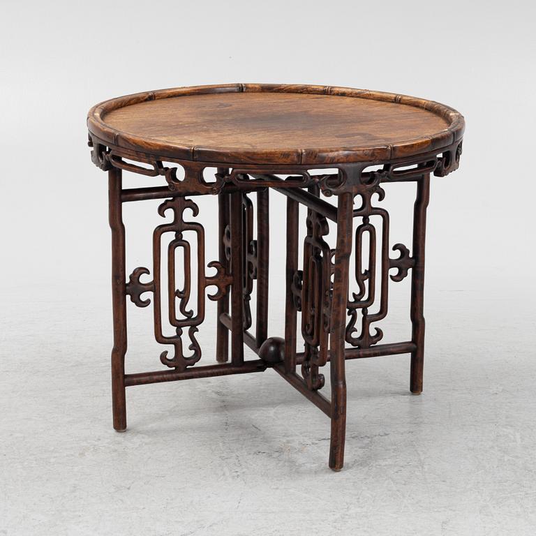 A Chinese hardwood table, 20th Century.