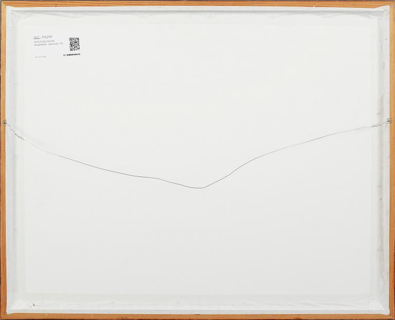 YRJÖ EDELMANN, blandteknik, signerad.