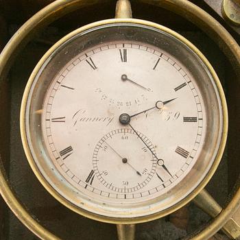 Marine chronometer, Gannery No. 59, second half of the 19th century.