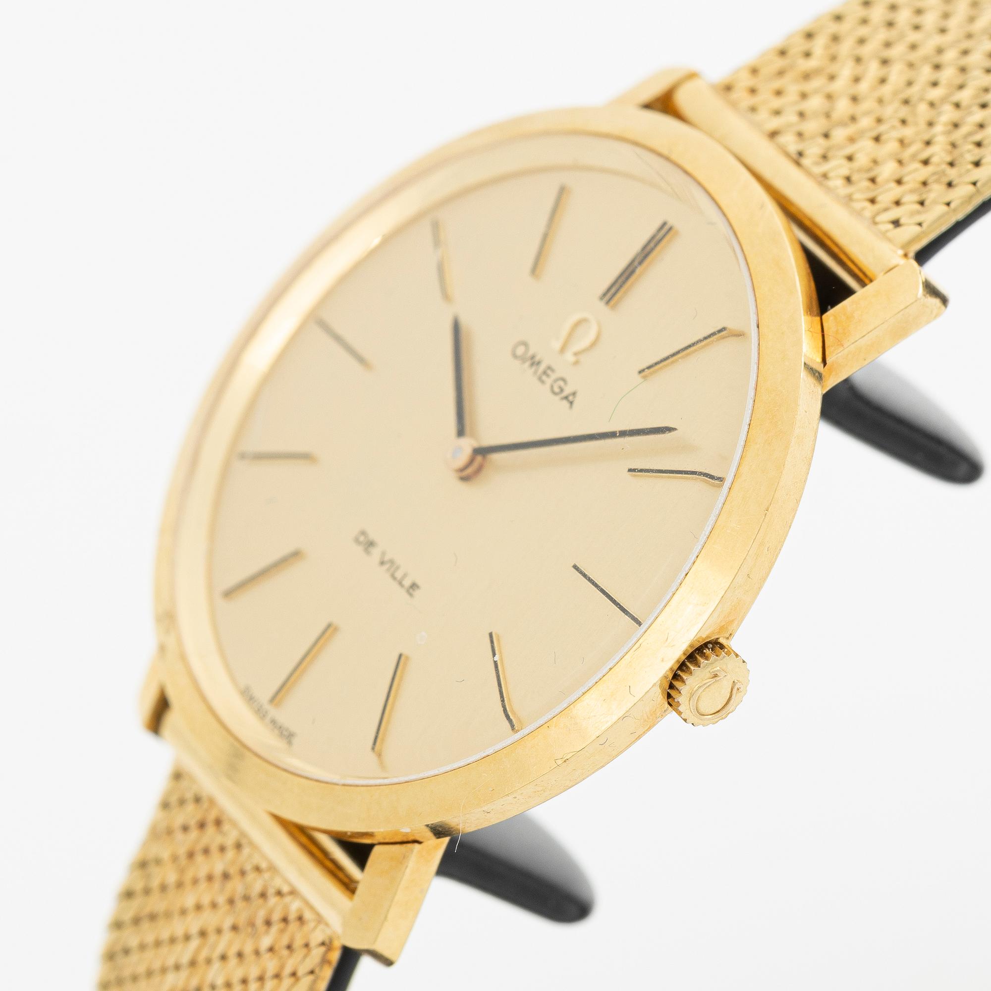 Omega, De Ville, wristwatch, 33 mm.