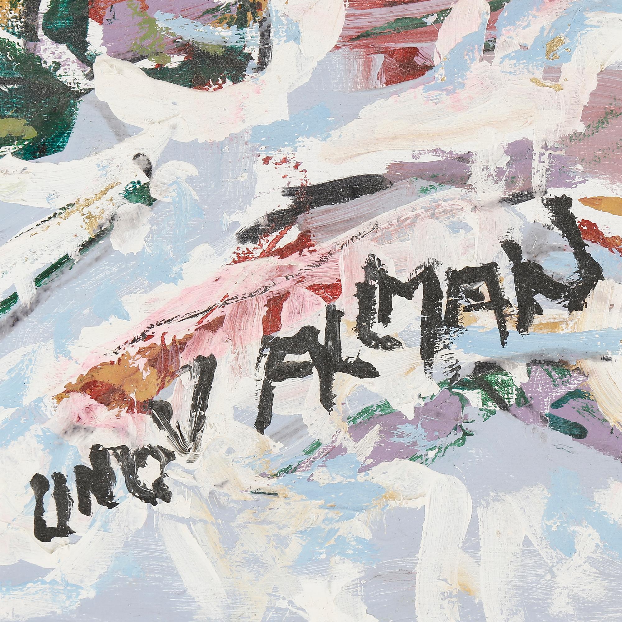 UNO VALLMAN, olja på duk, signerad.