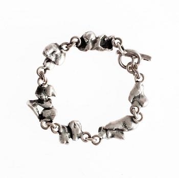 Bertel Gardberg, A BRACELET, sterling silver, signerad Gardberg 1974.