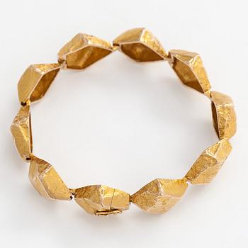 Björn Weckström, rannekoru, "Koskikivet", 14K kultaa.