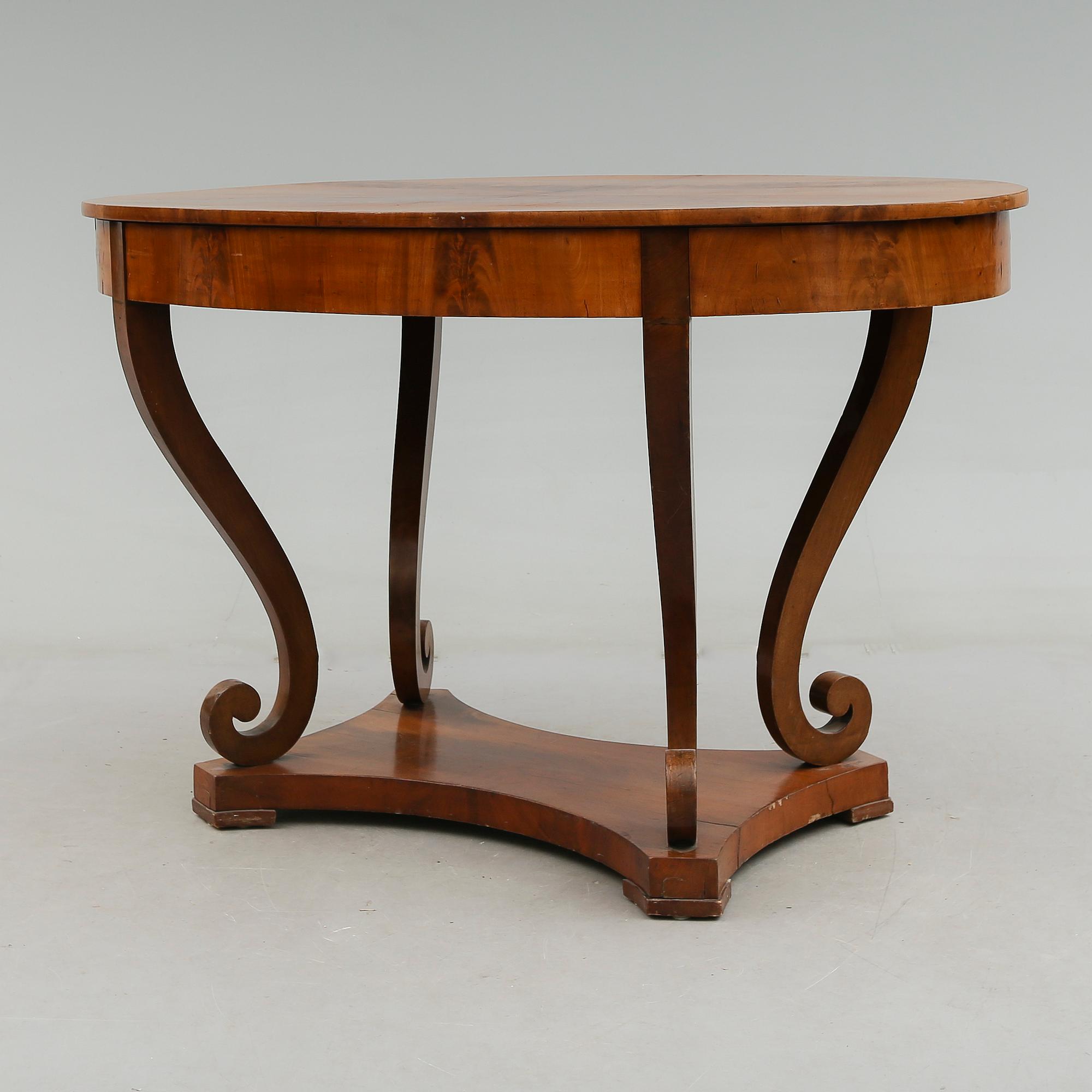 SALONGSBORD, 1800-talets mitt.