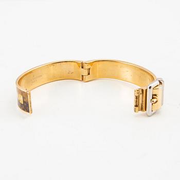 Louis Vuitton, Plånbok "Zoe" samt armband.