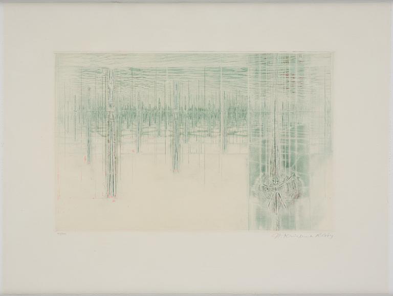 Krishna Reddy, Untitled from: "Hommage aux Prix Nobel" (The Nobel Prize Portfolio).