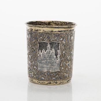 Pikari, hopea ja niello, Moskova 1855.