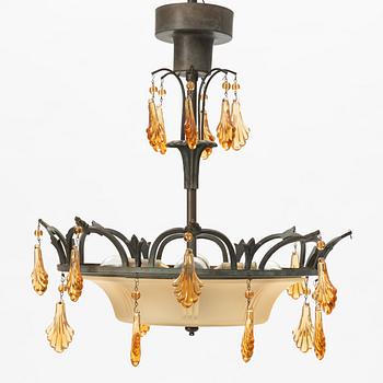 Simon Gate, Ceiling Lamp, 20th century.