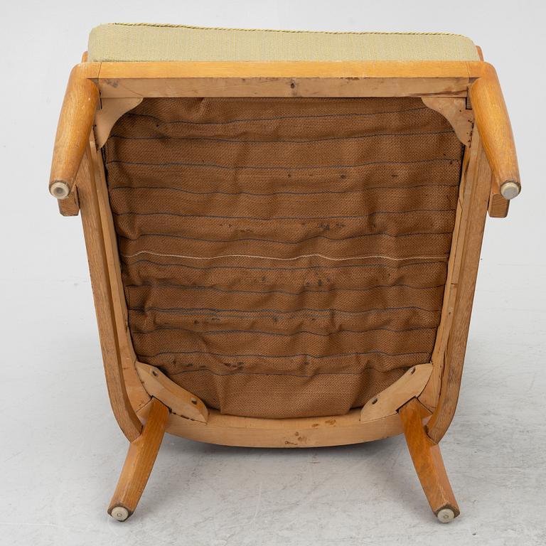 Otto Schulz, a pair of armchairs, Boet, Gothenburg, 1930's/40's.