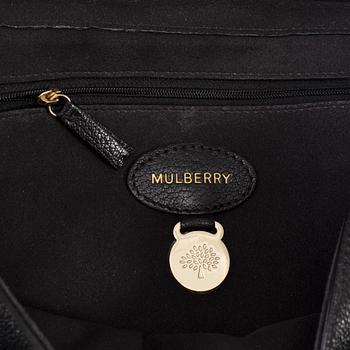 MULBERRY, a black leather 'Lily' handbag, 2018.
