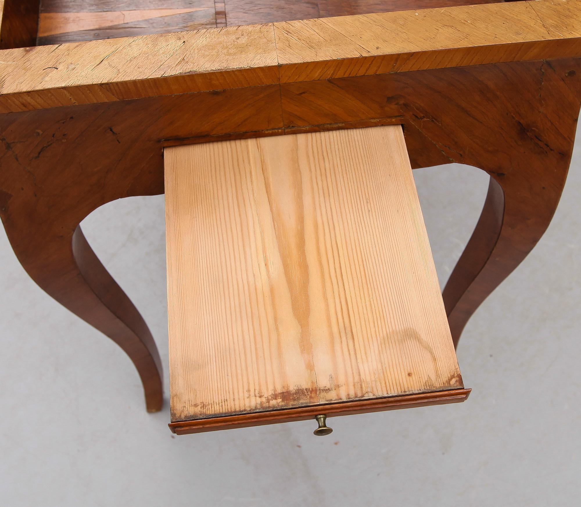 SPELBORD, rokoko, 1700-tal.