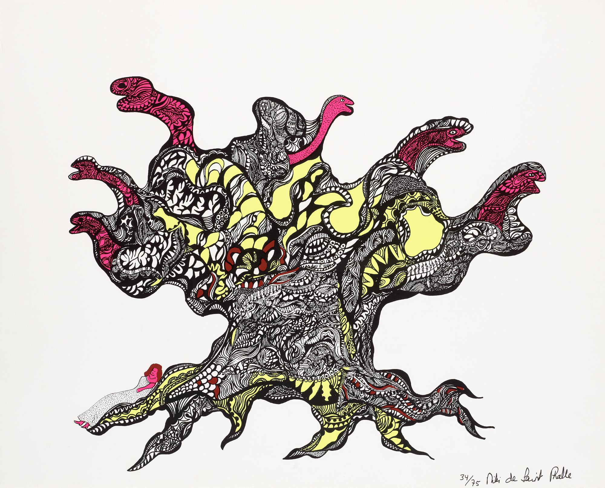 Niki de Saint Phalle, "L'abre".