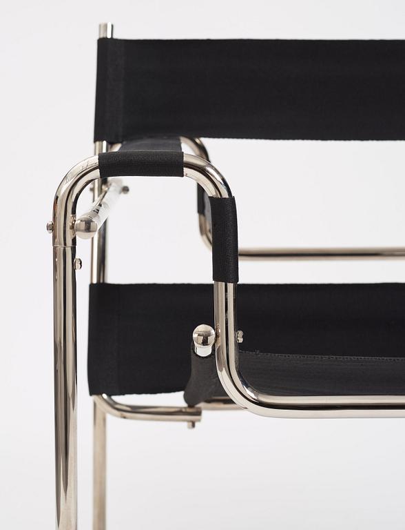 Marcel Breuer, a first edition "B3", easy chair, Standard Möbel, Germany ca 1926-1927.