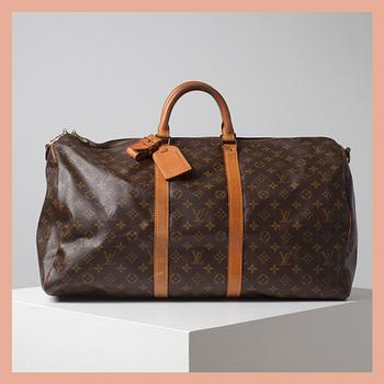 VÄSKA, "Bandouliére keepall 55", Louis Vuitton, 1989.