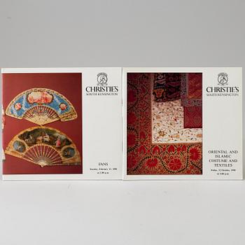 Auction catalogues, mostly about oriental art, and also European art (15 books).