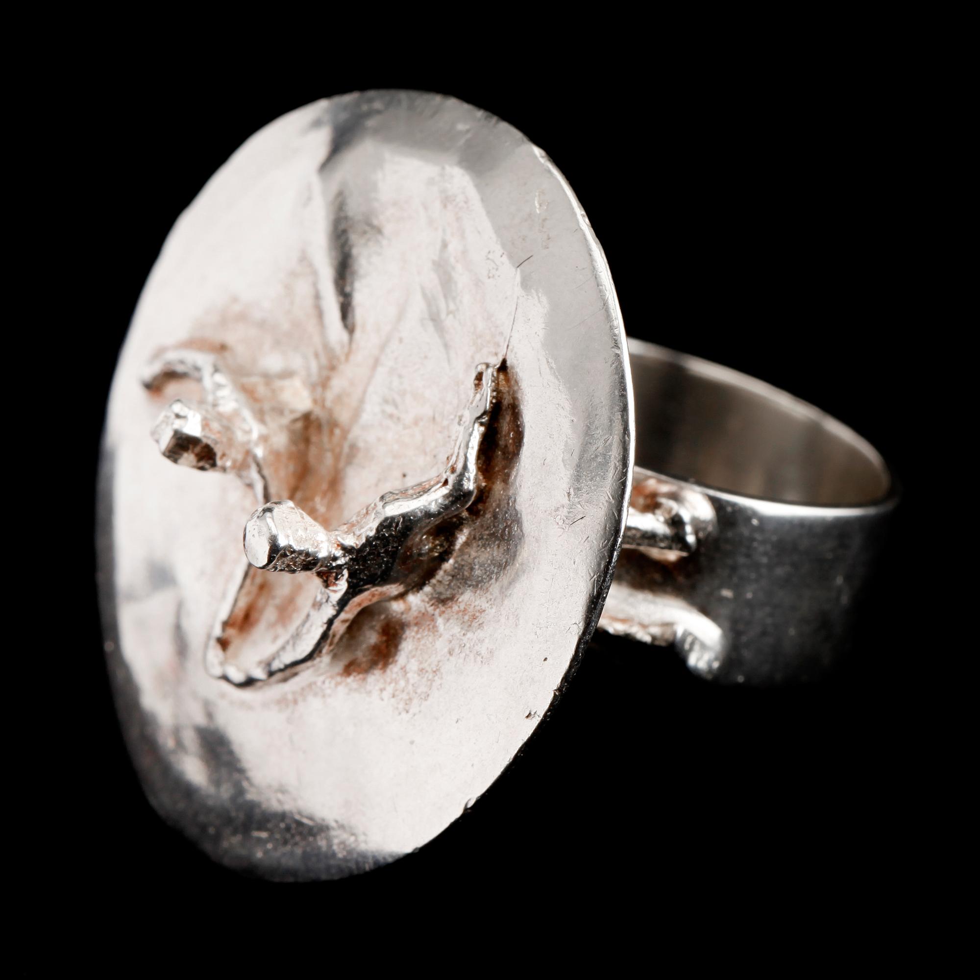 RING, sterlingsilver, Björn Weckström, Lapponia, Finland.