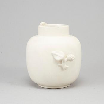 WILHELM KÅGE, a mid 20th century stoneware 'Carrara' vase for Gustavsberg.