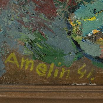 ALBIN AMELIN, oil on canvas, signed Amelin and dated -41.