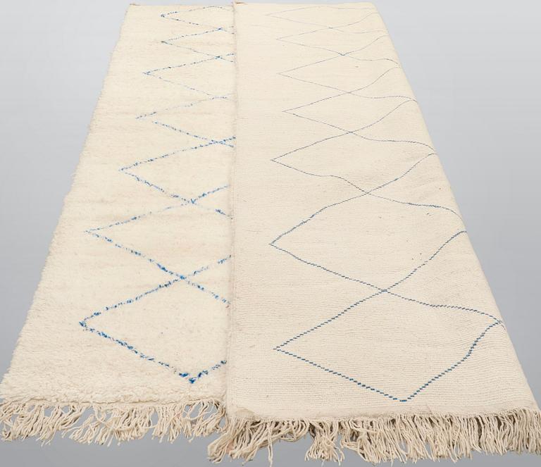 A moroccan carpet, ca 345 x 240 cm.