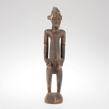 SKULPTUR, skuret trä, Afrika, omkring 1900-talets mitt.