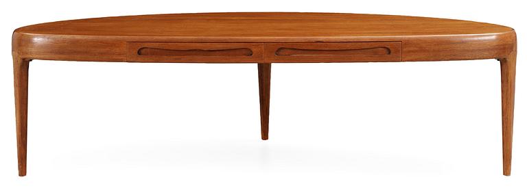 JOHANNES HANSEN, soffbord "Capri", Trensum 1960-tal.