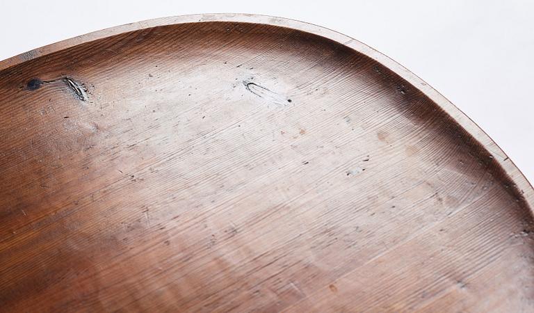 Axel Einar Hjorth, a stained pine 'Utö' table, Nordiska Kompaniet, 1930s.