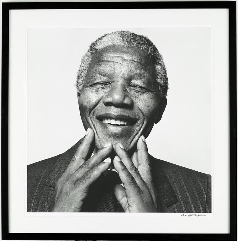 Hans Gedda, "Nelson Mandela", 1990.