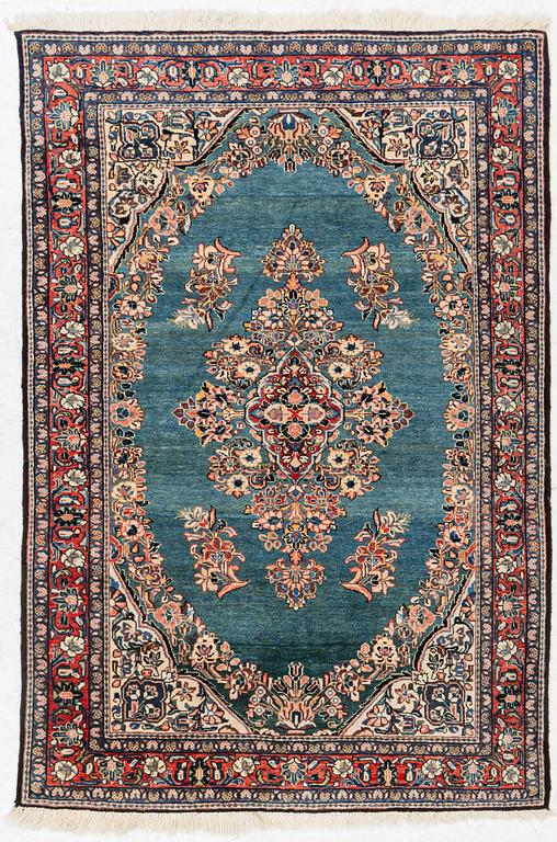 Carpet, oriental, approx. 145 x 98 cm.