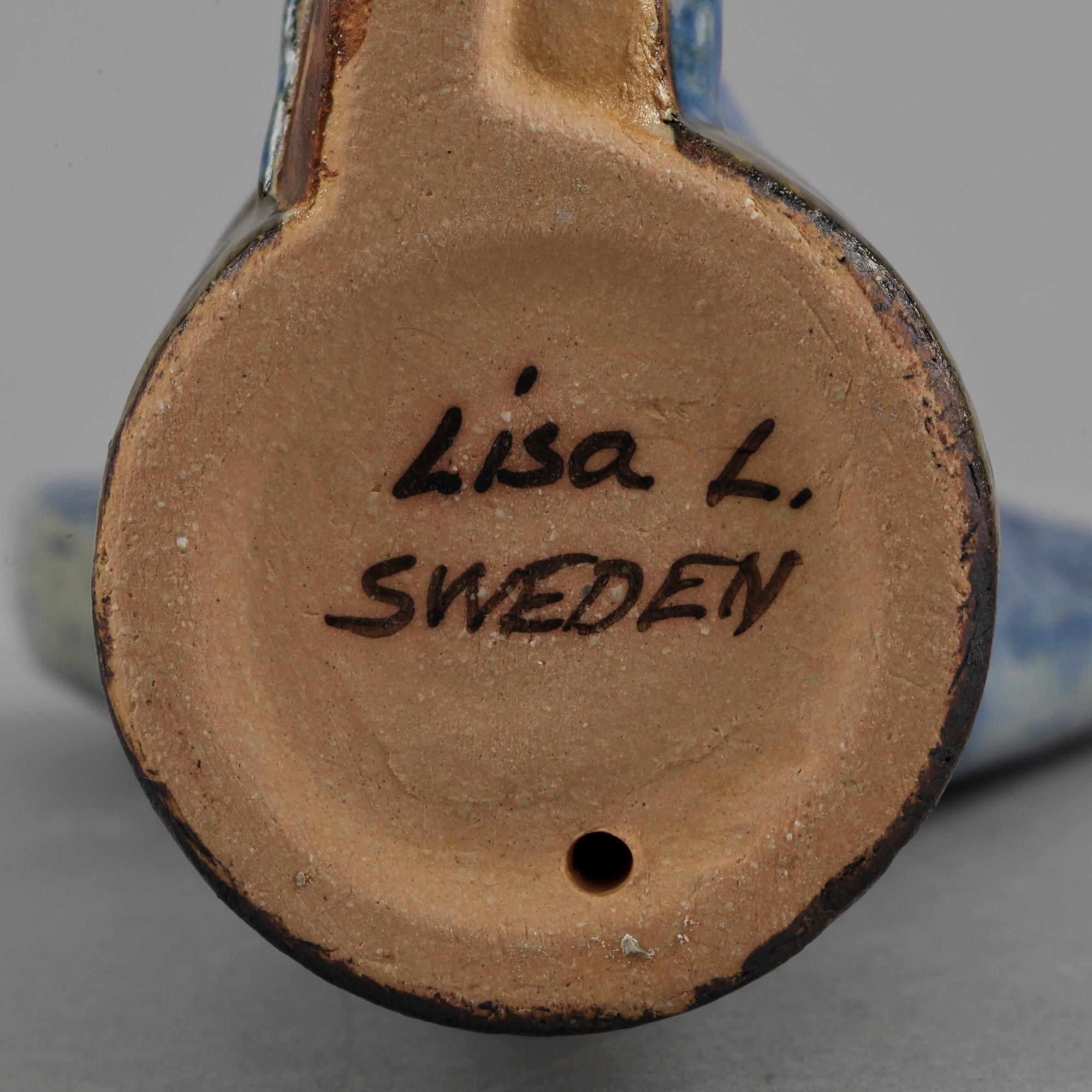 FIGURIN, keramik, Lisa Larson.