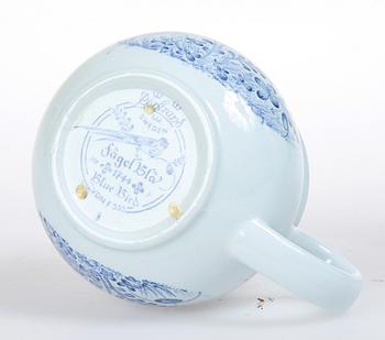 KAFFESERVIS, 25 delar, porslin, "Fågel Blå", Rörstrand.